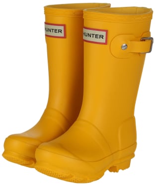 Kids Hunter Original Wellington Boots, 12-5 - New Yellow