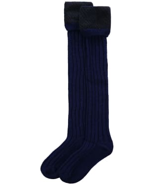 Men's Pennine Penrith Wool Rich Shooting Socks - Olive
