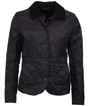 Women's Barbour Deveron Polarquilt Jacket - Black