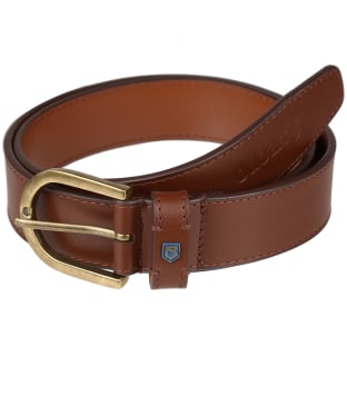 Men's Dubarry Porthall Leather Belt - Chestnut