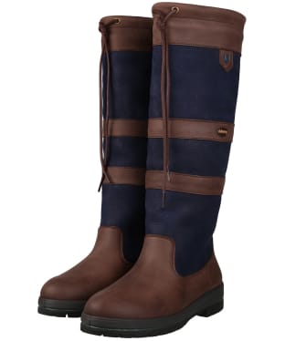 Dubarry Galway Country Waterproof Boots - Navy / Brown
