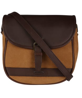 Women's Dubarry Clara Large Leather Saddle Bag - Brown