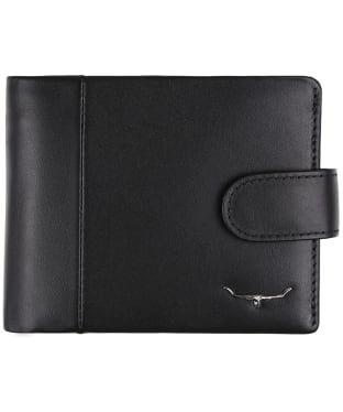 Men's R.M. Williams Wallet - Coin Pocket + Tab - Black
