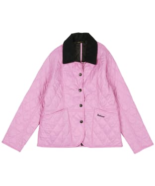 Girl's Barbour Summer Liddesdale Quilted Jacket, 2-9yrs - Moonlight Pink