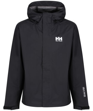 Men's Helly Hansen Seven J Waterproof Jacket - Black