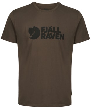 Men’s Fjallraven Logo Short Sleeve T-Shirt - Dark Olive