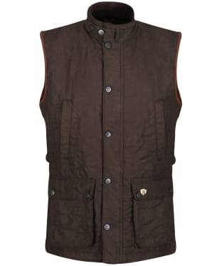 Men's Alan Paine Felwell Water Repellent Quilted Waistcoat - Olive