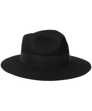 Women’s Holland Cooper Wool Felt Trilby Hat - Black