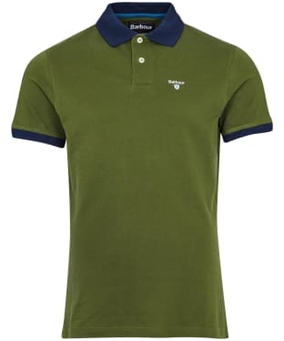 Men's Barbour Lynton Polo Shirt - Green