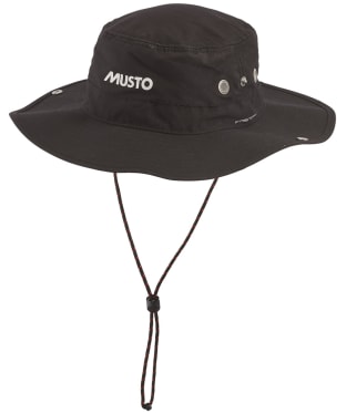 Musto Evolution Fast Dry, Water Repellent Brimmed Hat - Black