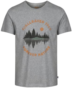 Men’s Fjallraven Forest Mirror Short Sleeve T-Shirt - Grey