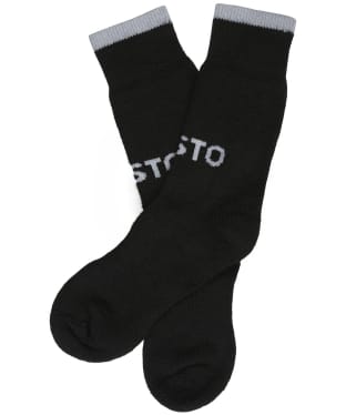 Musto Wool Mix Thermal Short Socks - Black