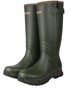 Men’s Ariat Burford Insulated Zip Tall Wellington Boots - Olive Night