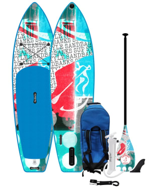 Sandbanks Style Ultimate Inflatable Stand-Up Paddle Board Package 10'6" - Reef