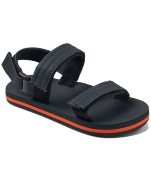 Boy's Reef Little Ahi Convertible Sandals - Littles - Grey / Orange