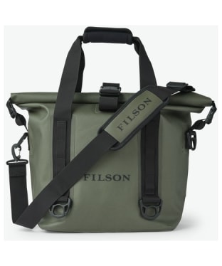 Filson Dry Roll-Top Waterproof Nylon Tote Bag - Green