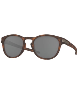 Oakley Latch Standard Fit Sports Sunglasses - Prizm Lens - Matte Brown Tortoise