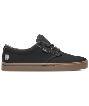 Men's Etnies Jameson 2 Eco Canvas Skate Shoes - Black / Charcoal / Gum