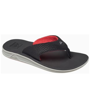 Men's Reef Rover Swellular Flip Flops - Grey / Black / Red