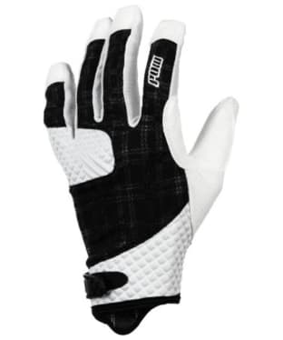 POW Adjustable Rake Bike Protection Gloves - White