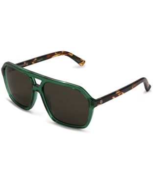 Electric Shivver Polycarbonate 100% UV Lens Sunglasses - Havana Green