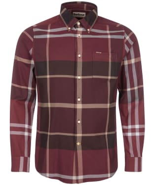 Men’s Barbour Dunoon Tailored Shirt - Winter Red