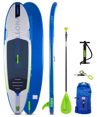Jobe Leona 10'6" Inflatable Paddle Board Package - Blue