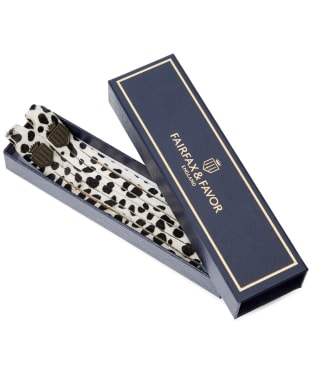Women’s Fairfax & Favor Removable Boot Tassels - Dalmatian Haircalf