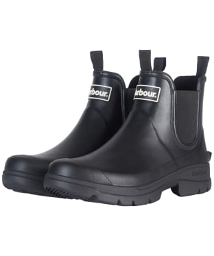 Men’s Barbour Nimbus Chelsea Wellington Boots - Black