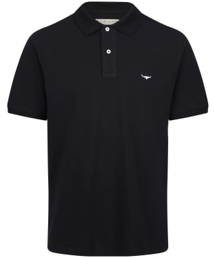 Men's R.M. Williams Rod Short Sleeved Polo Shirt - Black