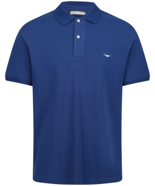 Men's R.M. Williams Rod Short Sleeved Polo Shirt - Blue