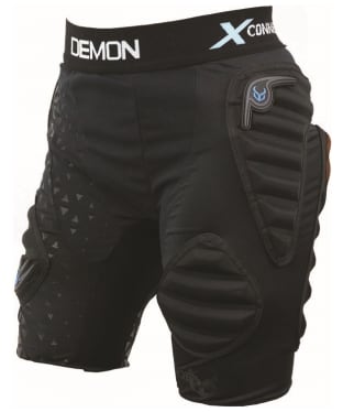 Women's Demon Flexforce X2 D3O Padded Protection Shorts - Black