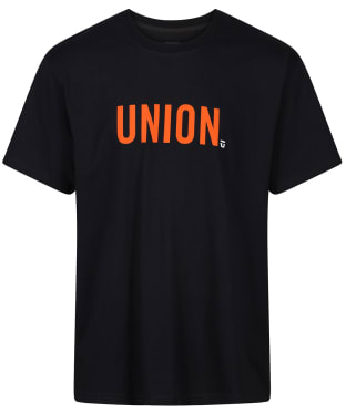 Union Short Sleeve Cotton T-Shirt - Black