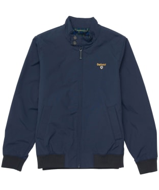 Boy's Barbour Crested Royston Casual Jacket, 10-15yrs - Navy