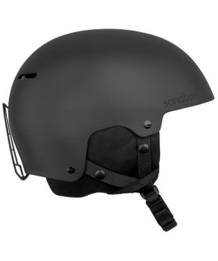 Sandbox Icon Snow Helmet With ABS Shell And EPS Liner - Black