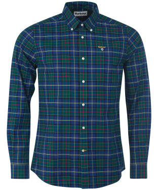 Men's Barbour Oxbridge Tartan Tailored Shirt - Ivy Tartan