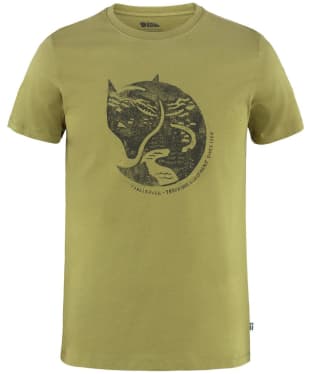 Men's Fjallraven Arctic Fox T-Shirt - Moss Green
