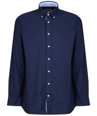 Men's Schöffel Soft Oxford Long Sleeve Shirt - Navy