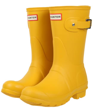 Women's Hunter Original Short Wellington Boots - New Yellow