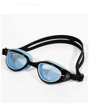 Zone3 Attack Swim Goggles - Tinted Blue Lens - Black / Blue