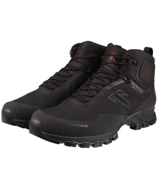 Men’s Tecnica Lightweight Plasma Mid S GTX Hike Boots - Black / Pure Lava