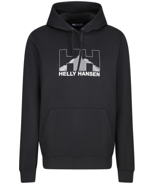 Men’s Helly Hansen Nord Graphic Pull Over Hoodie - Ebony
