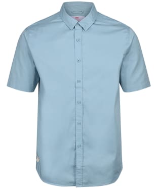 Men’s Globe Foundation Organic Cotton Short Sleeve Shirt - Marine