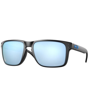 Oakley Holbrook XL (Larger Face) Sports Sunglasses – Prizm Deep Water Polarized Lens - Matte Black