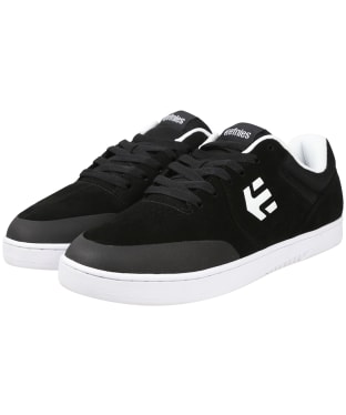 Men's Etnies Marana Michelin Durable Skateboarding Shoes - Black / White / White