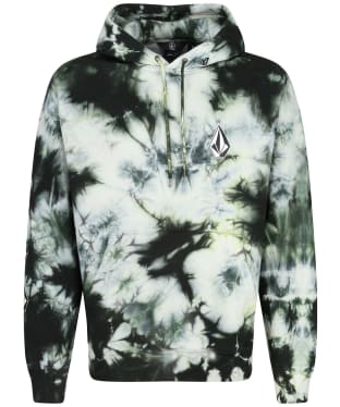 Volcom Iconic Stone Plus Hooded Pullover - Lime Tie Dye