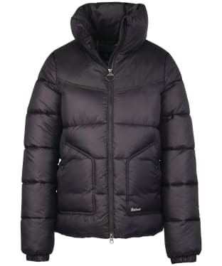 Women's Barbour Belford Quilted Jacket - Black / Ancient 