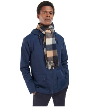 Barbour Large Tattersall Lambswool Scarf - Autumn Dress