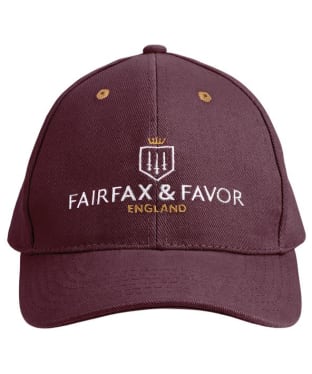 Fairfax & Favor Signature Baseball Cap - Burgundy