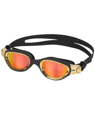 Zone3 Venator-X Swim Goggles - Polarized Revo Gold Lens - Black / Metal Gold